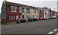 Long row of houses, Bridgend Road, Maesteg