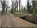 Footbridge over Rossmoor Drain