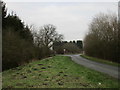 The junction of Ballhall Lane and Hagg Lane