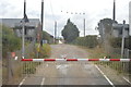 Level crossing, Marsh Farm