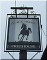 Sign for the Black Horse, Rampton