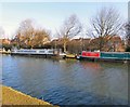 Narrowboats on the Bridgewater Canal