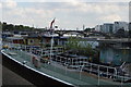 Boats moored