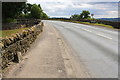 SE1289 : A684 entering Harmby from Leyburn by Roger Templeman