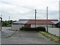 Farm buildings on the Northern Ireland side of the Border