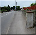 Old road signal control cabinet, Cardiff Road, Dinas Powys