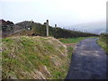 Junction of Sowerby Bridge FP10 and the Calderdale Way