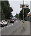 Eastbrook Railway Station direction sign, Dinas Powys