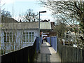 Access to Oakleigh Park station from the east