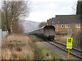 SN9605 : Coal train leaving Hirwaun by Gareth James