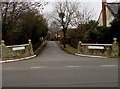 Entrance to Woodlands Park, Quedgeley