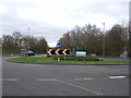 Roundabout on Rugby Road (B4109)