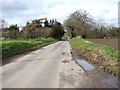 View west along Mill Road