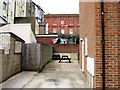 Courtyard on north west side of Mann Street, Hastings