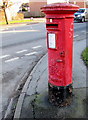 SJ7054 : King George VI pillarbox in need of a repaint, Crewe by Jaggery