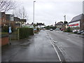 Bus stop on Stoke Road, Hinckley