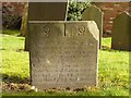 SK6217 : Belvoir Angel headstone, All Saints churchyard, Seagrave by Alan Murray-Rust