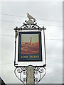 TG5204 : Double sided hanging sign for the Dock Tavern by Adrian S Pye