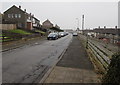 Higher level and lower level houses, Upland Drive, Trevethin