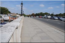TQ1568 : On Hampton Court Bridge by Philip Halling