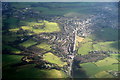 Mottram-in-Longdendale from the air