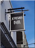 SP3166 : Jephsons Bar (2) - sign, formerly the Tavistock Inn, 50 Tavistock Street, Royal Leamington Spa by P L Chadwick