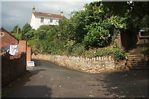 SX9063 : Back lane and path, Lower Chelston by Derek Harper