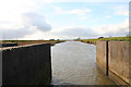 TF4959 : Wainfleet Relief Channel from B1195 north of Wainfleet All Saints by Chris