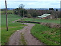 Farm building next to Hollies Lane