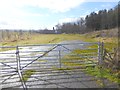 Entrance to Frankham Landfill Site