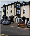 Black and white frontages, Nelson Street, Chepstow