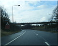 A627(M) passes under Slakenhill Lane