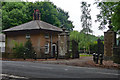 Lodge and gates near Melton Constable