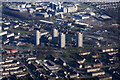 Stockethill, Aberdeen, from the air