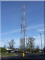 Communications mast beside Canley Road