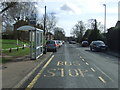 SP2980 : Bus stop and shelter on Birmingham Road, Allesley by JThomas