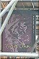 The sign of The Tiger Inn