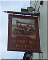 Sign for the Longford Engine public house, Coventry