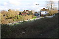 Looking along King Street from railway north of Avonmouth Station