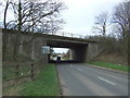 M69 Motorway bridge over Bulkington Road (B4029)