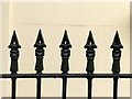 SP3166 : Railings and balconies, Clarendon Square – 1 by Alan Murray-Rust