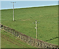 J4672 : Poles and power lines, Ballyalton, Newtownards (March 2017) by Albert Bridge