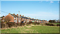 Terraced housing on Twizell Lane