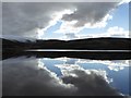 NS8813 : Reflections in Leadhills Reservoir by Alan O'Dowd