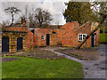 SJ8383 : Quarry Bank Mill, Outbuildings Behind the Apprentice House by David Dixon