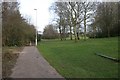 Start of footpath to Callieburn Road