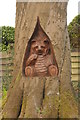 Carved bear, Bishopbriggs Public Park