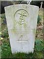 All Saints, Old Heathfield: CWGC grave (x)