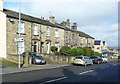 Houses on the NW side of Crowtrees Lane, Rastrick