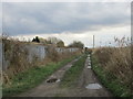 Track alongside the railway